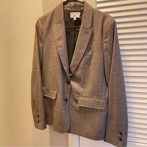 Uniqlo Wool Check Blazer